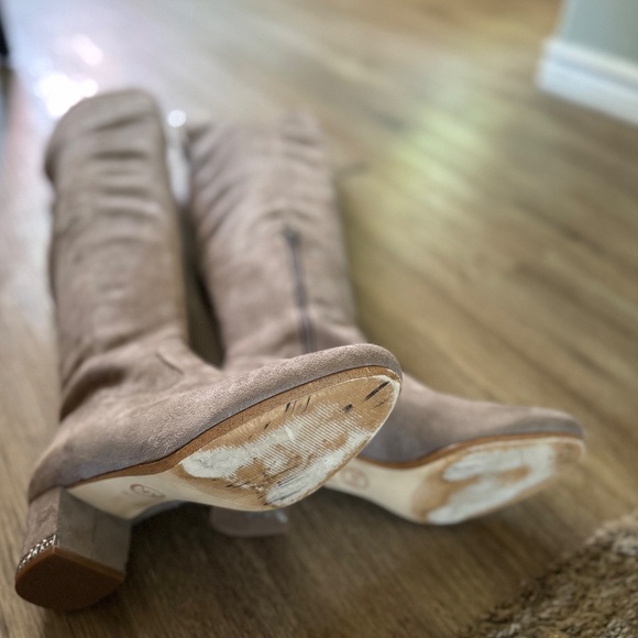 Michael Kors Jamie Over-The-Knee Mid-Heel Boot - Picture 7 of 8